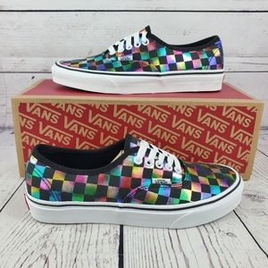 New Van's Authentic Iridescent Checkerboard